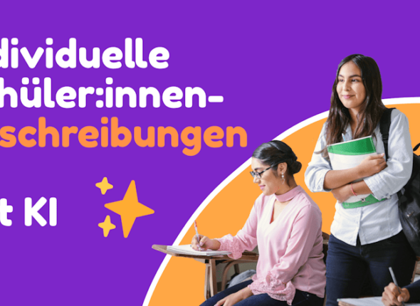 Schüler Beschreiben mit KI