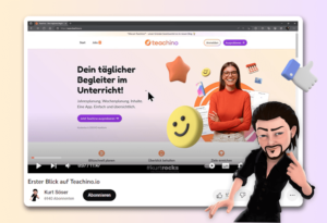 Screenshot des Vidoes von EduTech Experte Kurt Söser