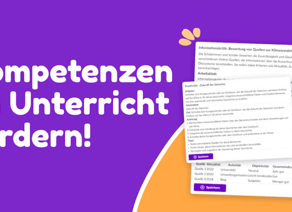 Kompetenzen im Unterricht fördern!